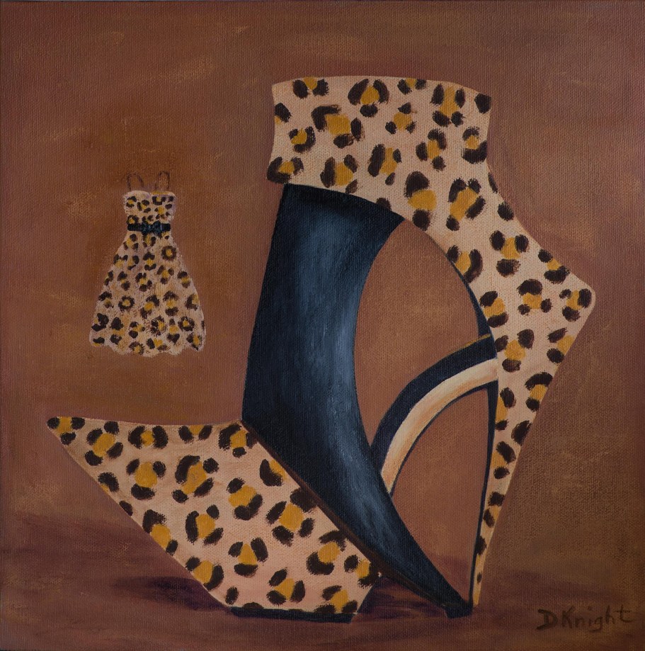 Shoe Art 10 – Leopard print